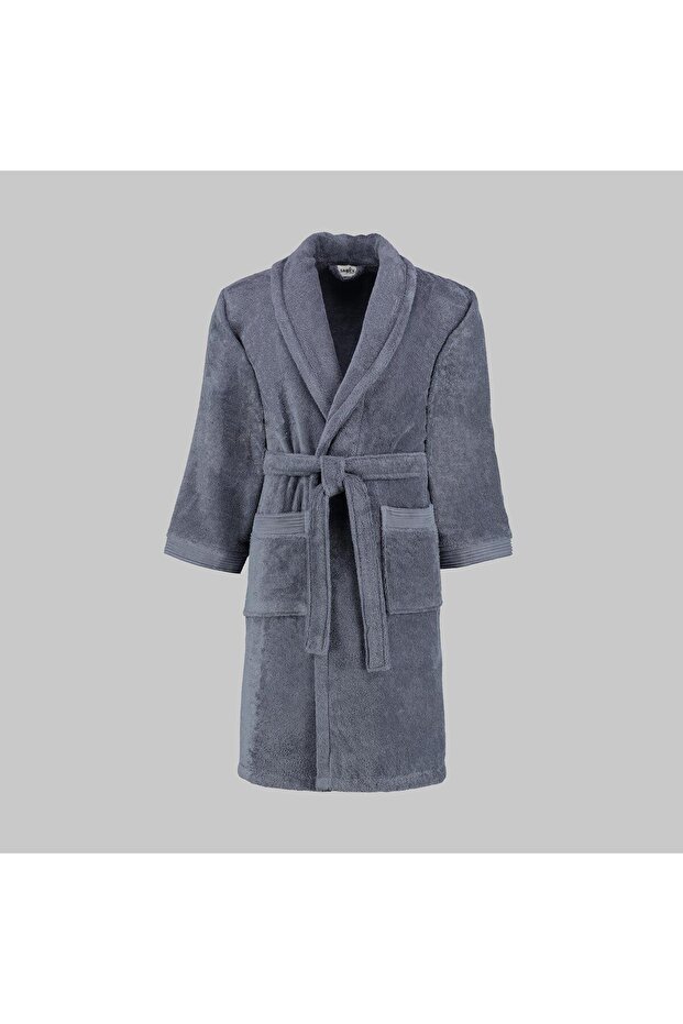 رداء حمام سوهو أنثراسايت 100% قطن مقاس X-Large