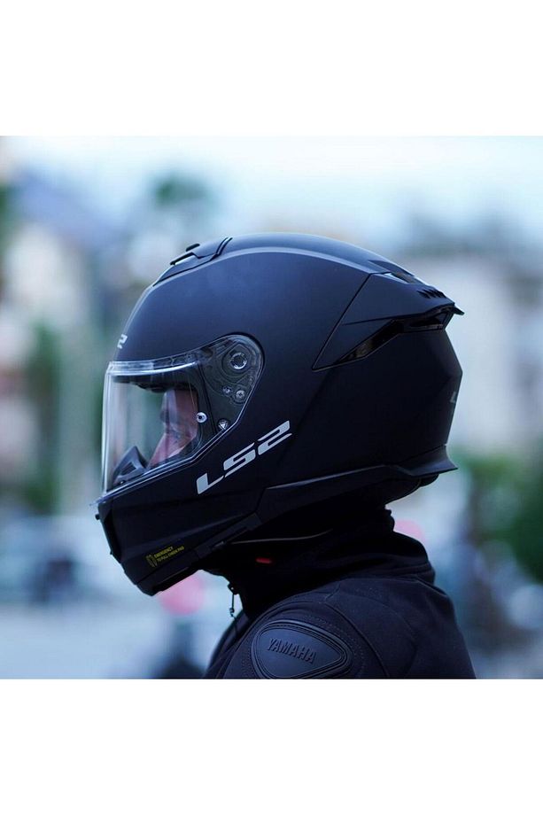 Stream 2 Mat Siyah Kask - 1