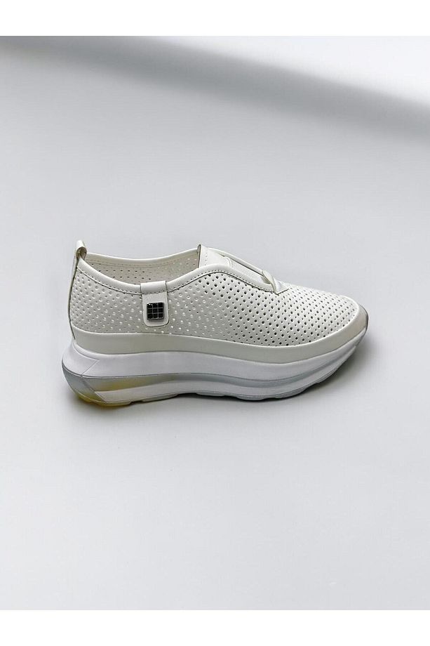 Kadın Yazlık Yüksek Tabanlı Slip-On Yürüyüş Ayakkabısı - 1