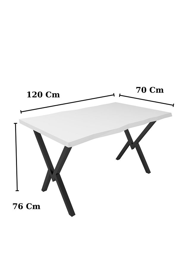 KÜTÜK GÖRÜNÜMLÜ LÜKS MDF MASA - 6