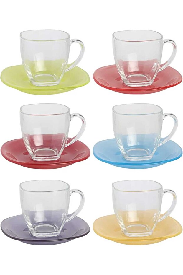 Carine Rainbow 12 Parça Çay Seti - 3