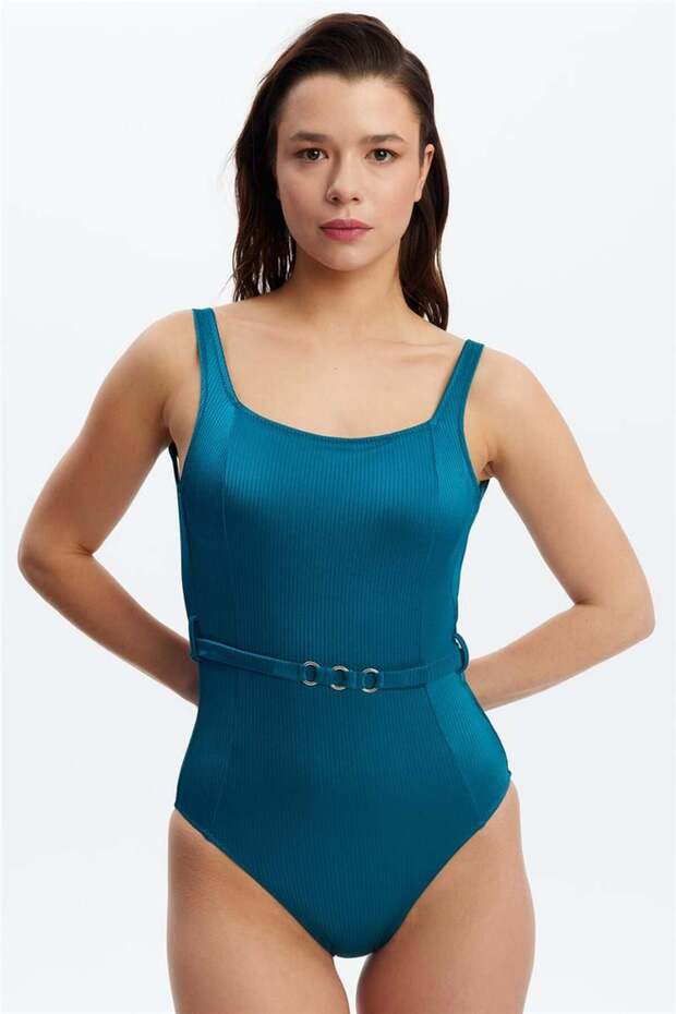 M2607 Kalın Askılı Mayo - 1