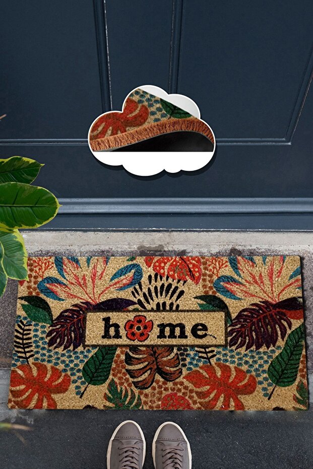 Coco Feuille Doğal Koko Paspas,Kıl Kapı Önü Paspası - 2