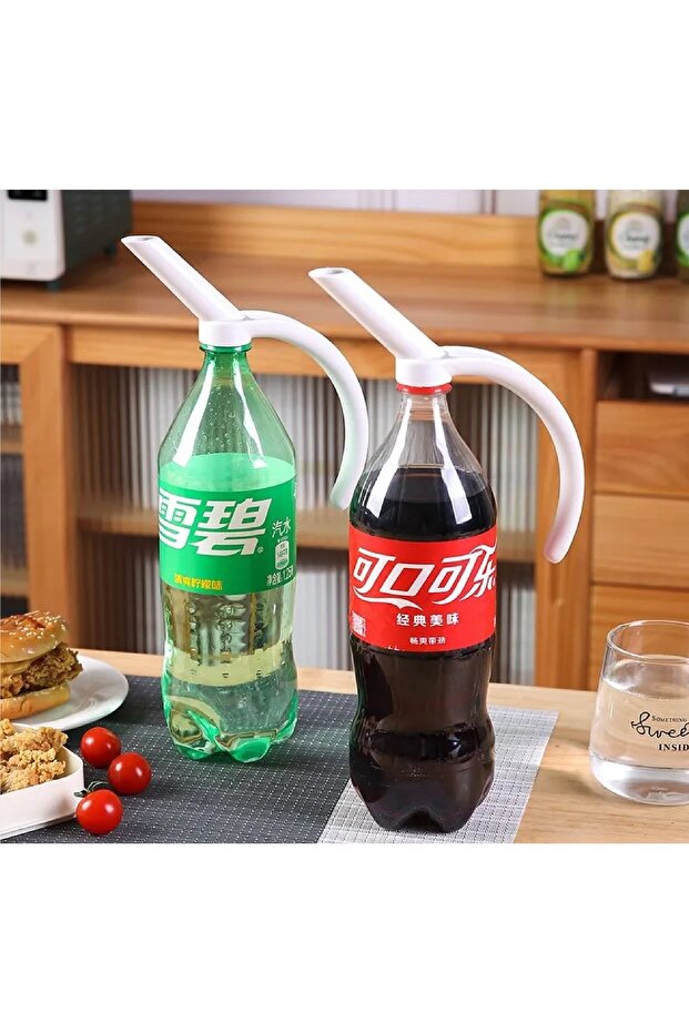 Multicolor Plastic Bottled Beverage Handle - 2