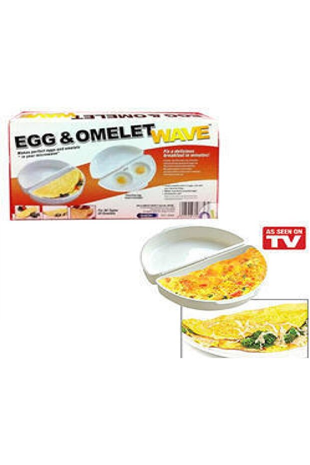 طبق الاوميليت بالمكرويف Egg And Omelet Wave