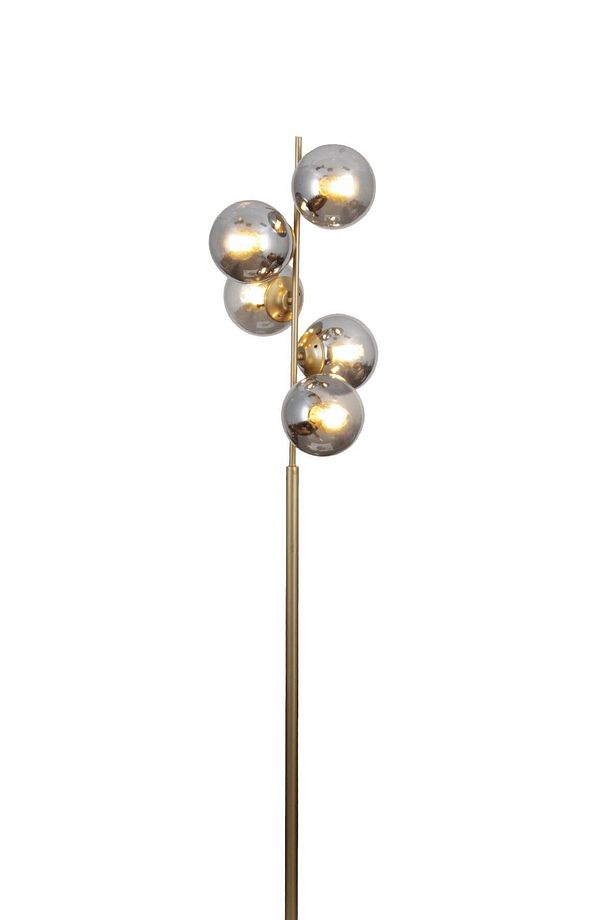 Moden 5 Li Eskitme Lambader Füme Camlı Modern , Oturma Odası ,Yatak Odası , Salon Lambader - 2