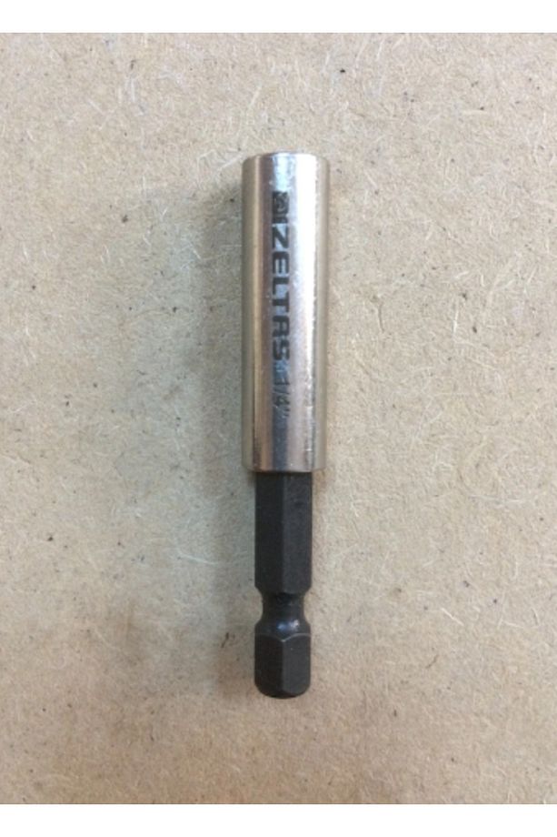 İzeltaş 1/4 Mıknatıslı Bits Uzatma Ucu Manyetik Bits Uç Tutucu 60mm - 1