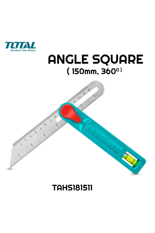 زاوية نجار متحرك 180mm توتال Tahs181511