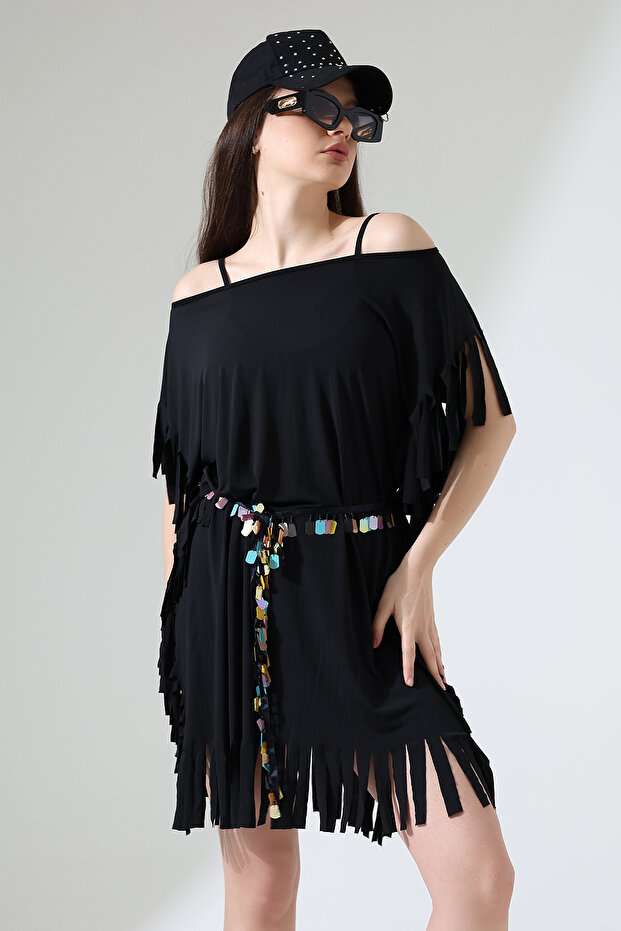 Püsküllü Pareo - 4