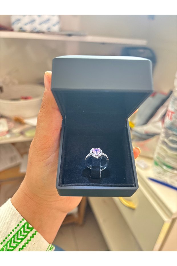 Serious Relationship Ring in a Light Box - Mother's Day Gift, February 14Th Valentine's Day Gift for Lover