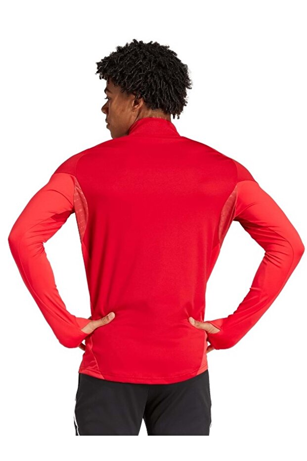 Tiro 25 Competition Sweatshirt Erkek Sweatshirt KIRMIZI - 3