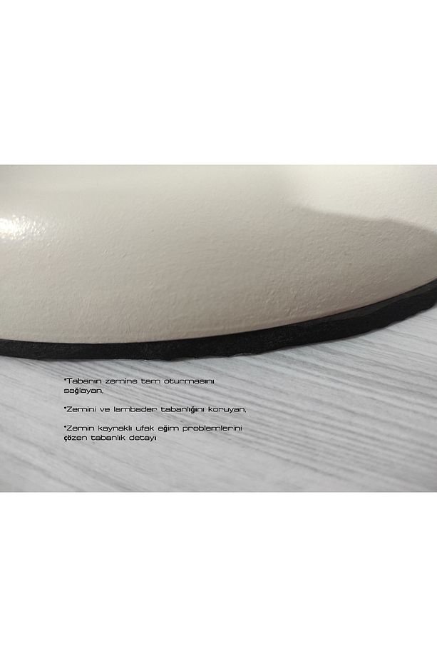 Modern Tasarım Tek Ayaklı Metal Lambader – Süt Köpüğü, 160cm, E27 Duy, Şık Salon Lambası - 4
