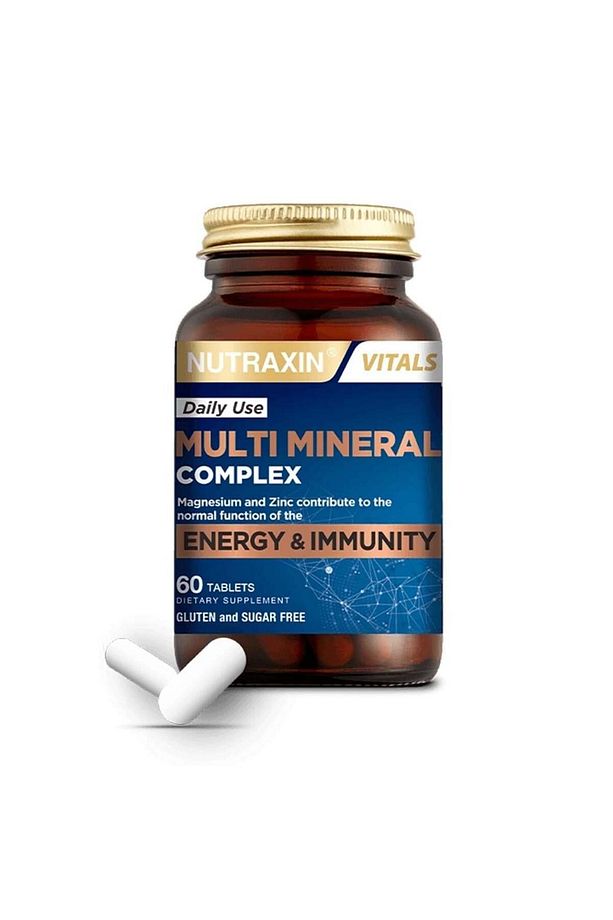 Multi Mineral Complex 60 Tablet Magnezyum, Kalsiyum, Çinko, Demir, İyot, Krom - 2