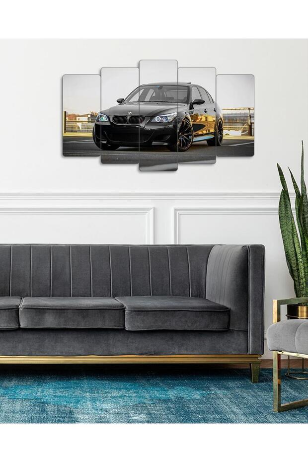 BMW M5 E60 2005 - 5 Parçalı Araba Tablo - 1