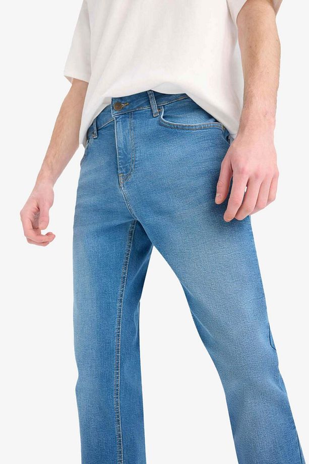 Sergio Regular Fit Normal Kalıp Normal Bel Boru Paça Jean Pantolon E7024AX25SP - 8
