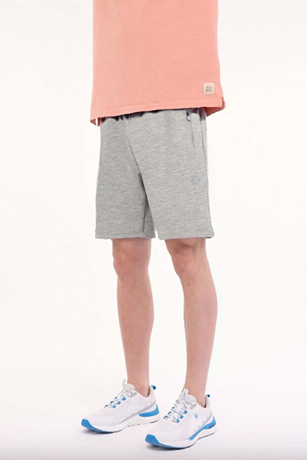 Mb Ct103 Pam Short 5fx Erk Şort - Gri Melanj - Xxl - St08080-gri Melanj-xxl - 1