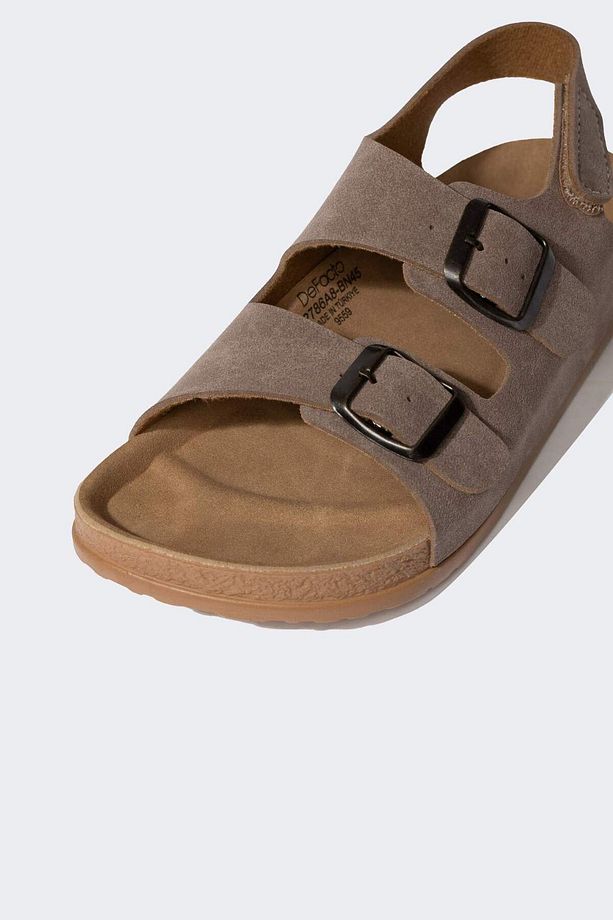 Erkek Çocuk Cırt Cırtlı Düz Taban Sandalet C2786A824SM - 5