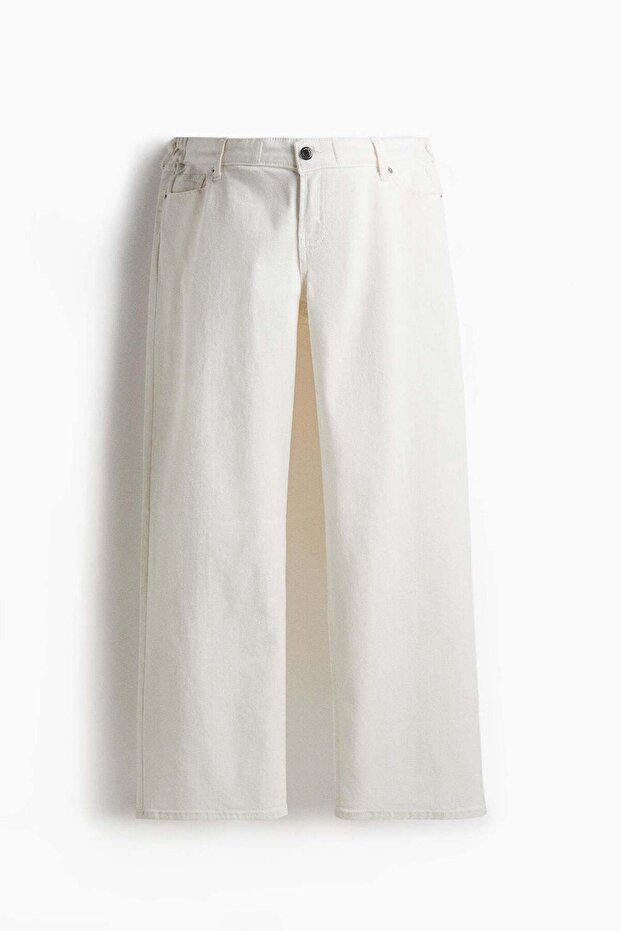 MAMA Before & After Straight Low Ankle Jeans