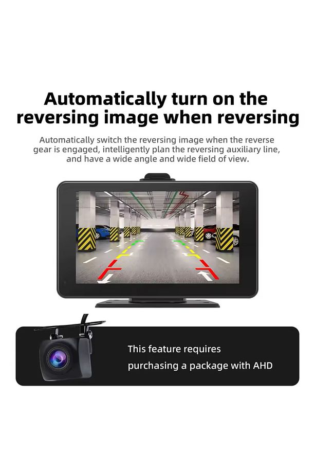 Cp-7 Car Play 7inch ekran tak çalıştır kablosuz carplay dokunmatik ıps ekran park kameralı - 8