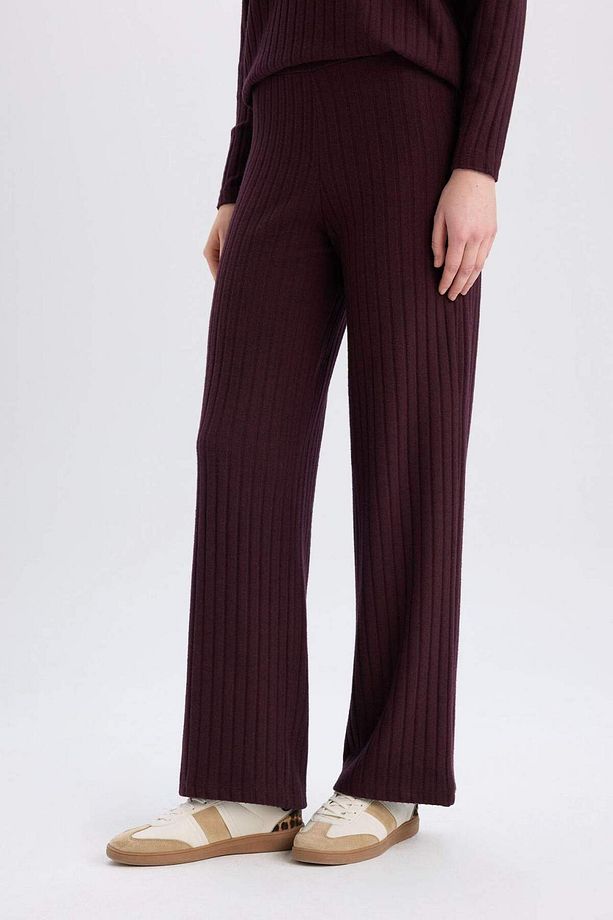 Regular Fit  Fitilli Kaşkorse Kışlık Pantolon Normal Bel B2405AX25SP - 1