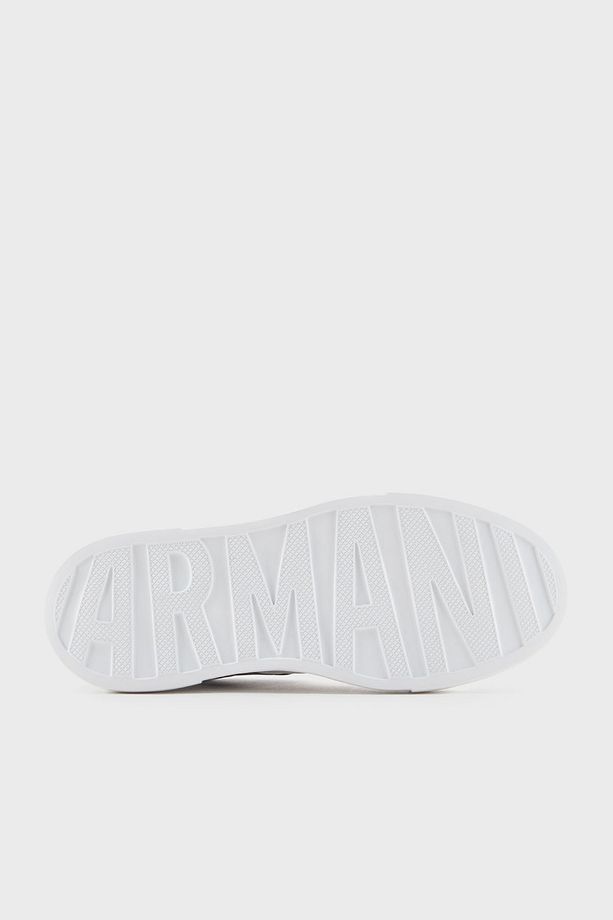 Armani Exchage Logolu Şerit Detaylı Kalın Taban Sneaker Ayakkabı AYAKKABI - 6