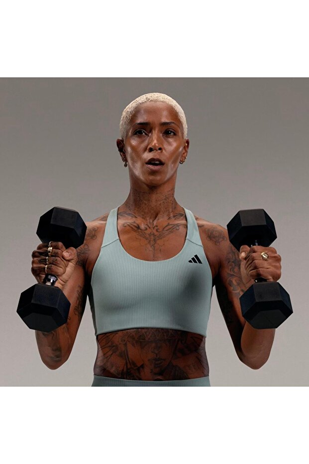 Powerimpact Rib Medium Support Training Kadın Büstiyer - 7