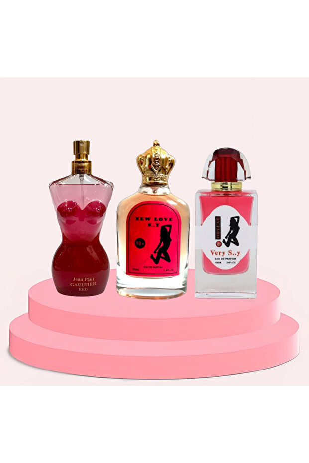 مجموعة 3 عطور فرمونية رومانسية 100 مل