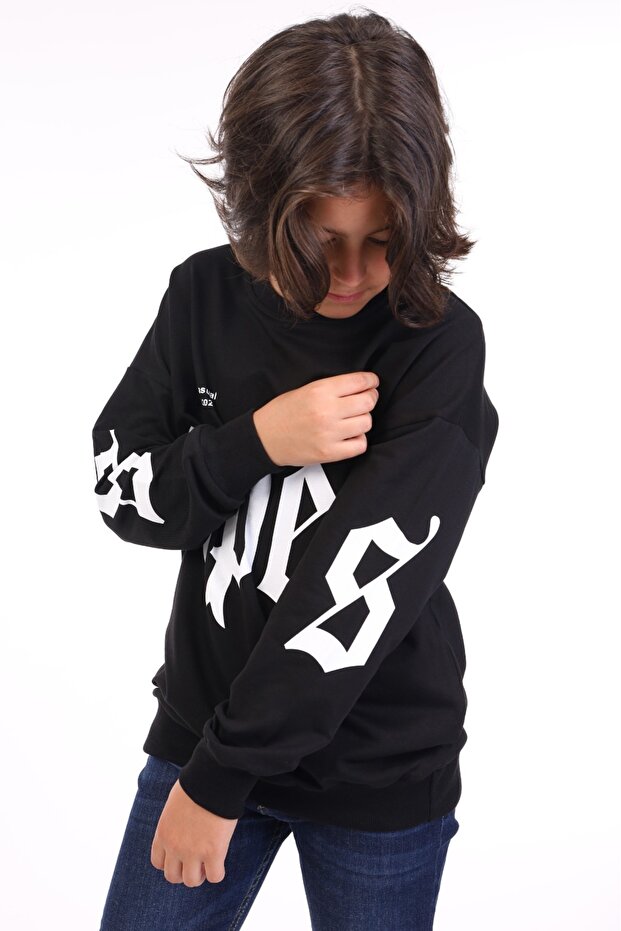 Boy's Printed Sweatshirt