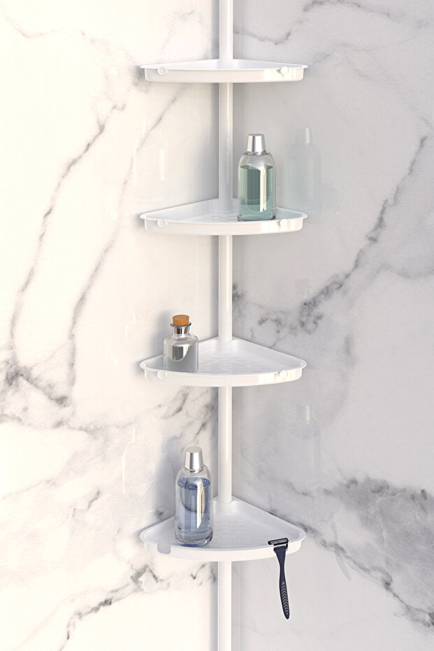 YAYLI KÖŞE SETİ-BEYAZ - 4