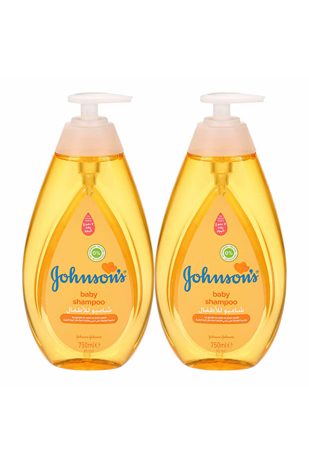 Baby Shampoo, Gentle To The Eyes As Pure Water. Free From Dyes And Alcohol, 750ml Twin Pack