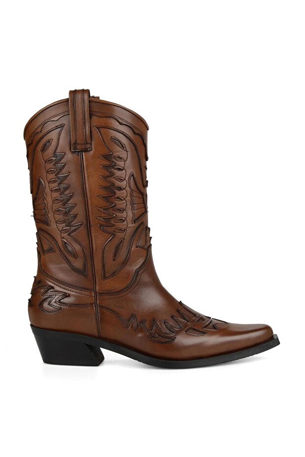 Brown Cowboy Boots (Ice)