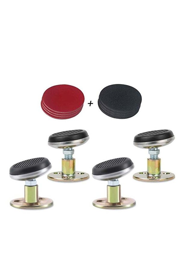 Multifunctional bed frame anti-sway fixer,adjustable angle,protects the wall from impact,62-82 mm
