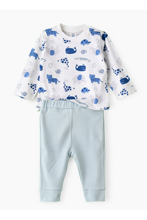 Baby Boy Animal Print Set