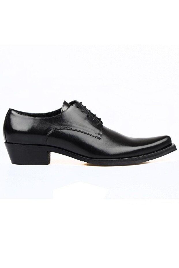 Men's Black Cowboy Shoes (Lisbon)