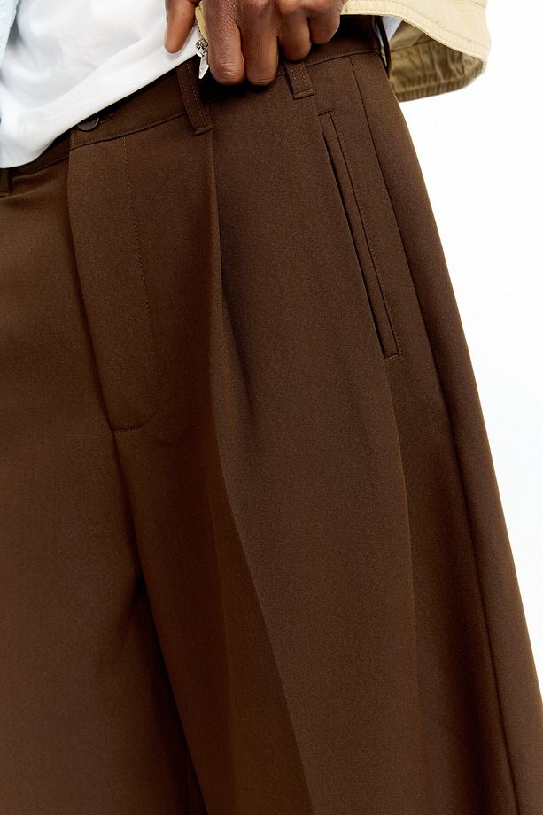 Tailored fit uzun kumaş bermuda - 7