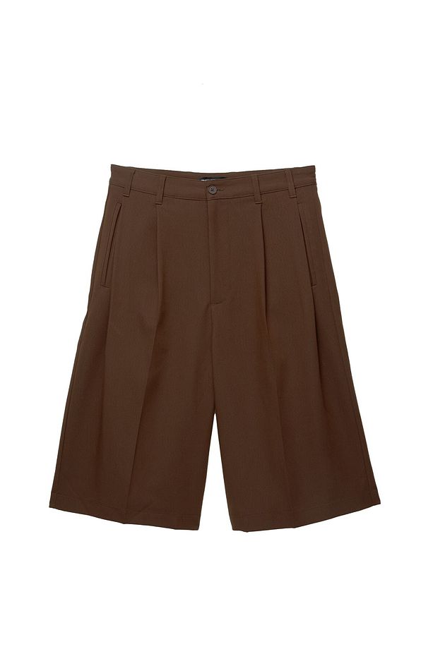 Tailored fit uzun kumaş bermuda - 4