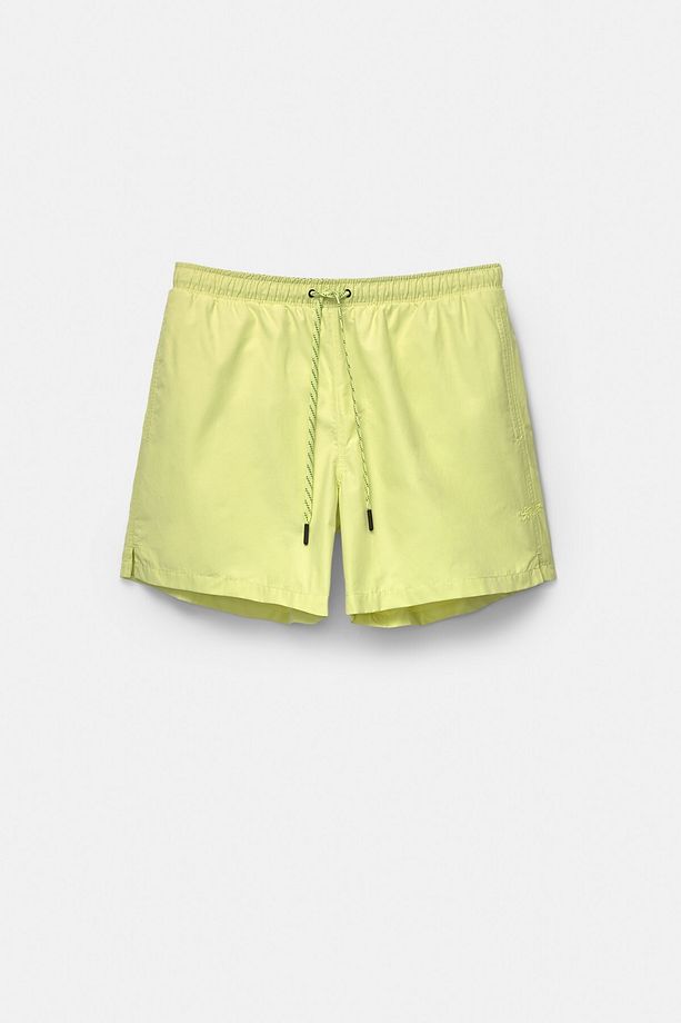 Regular fit basic deniz şortu - 7
