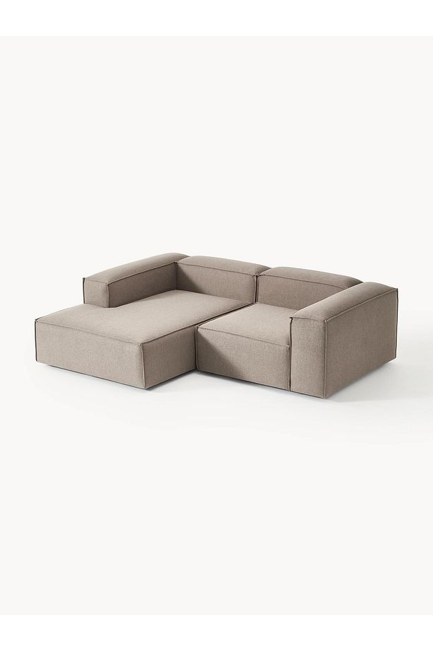 Most Mollis Plus Sol Köşe 2 Modül Köşe 10 Kahverengi Keten Kumaş Yumuşak Sünger(EVİNİZE TESLİM) - 4