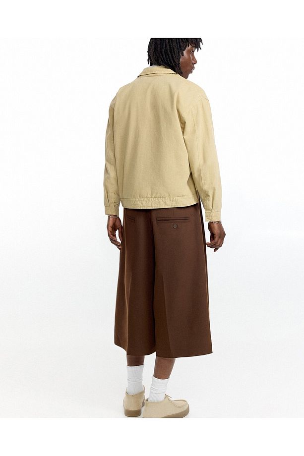Tailored fit uzun kumaş bermuda - 6