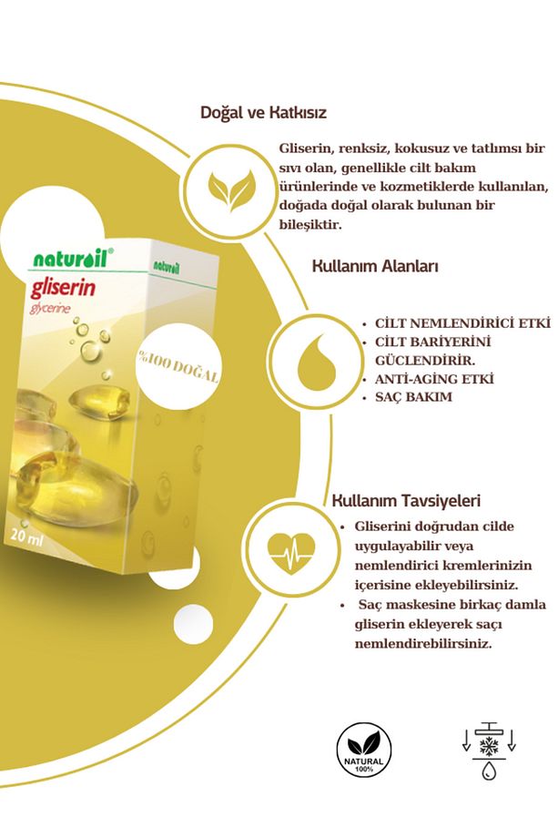 Gliserin - 20 ml. - 2