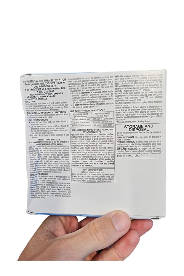 Roach Control Bait 30 gram Tubes 4 Tubes - 2