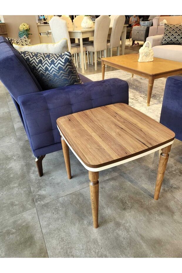 Lüx Yan Sehpa Ceviz - 3