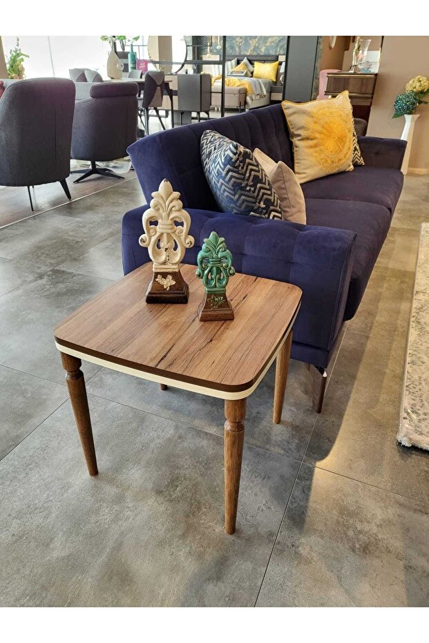 Lüx Yan Sehpa Ceviz - 1