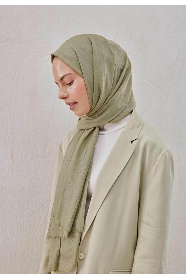 Bambu Şal Nil Yeşili - 2