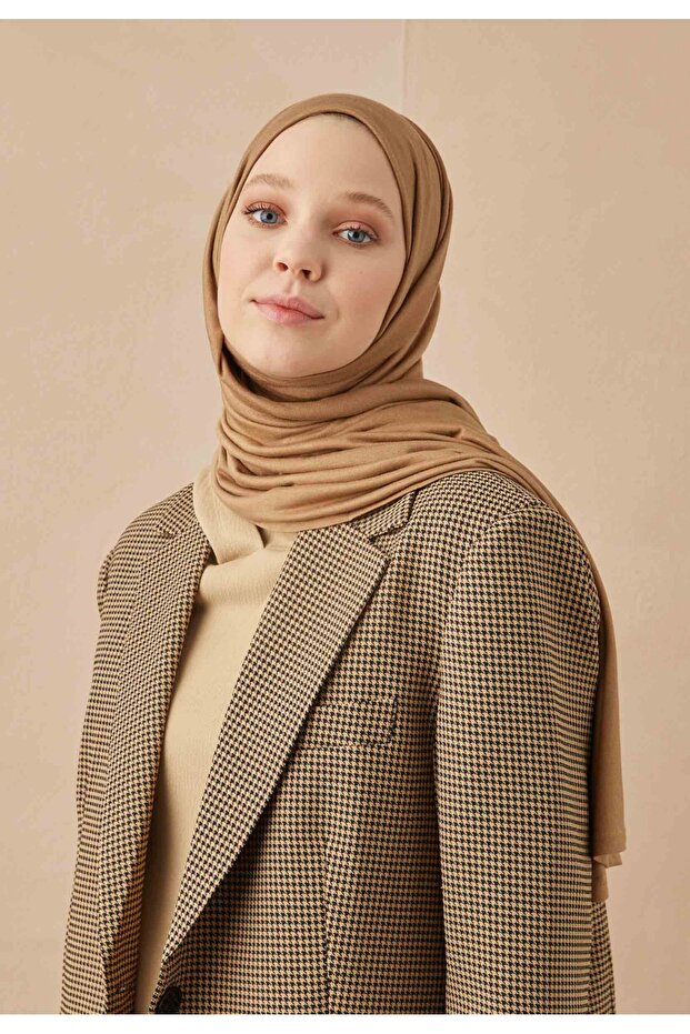 Penye Şal Latte - 3