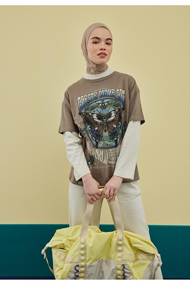 Athletıc Hıjab Bej - 2