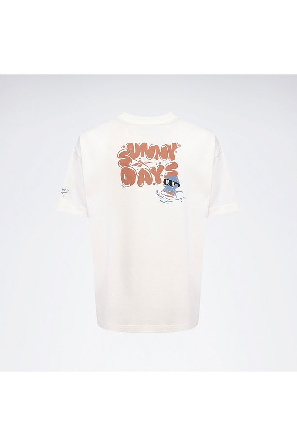 SUNNY DAYS TEE Erkek Ekru Tişört - 4