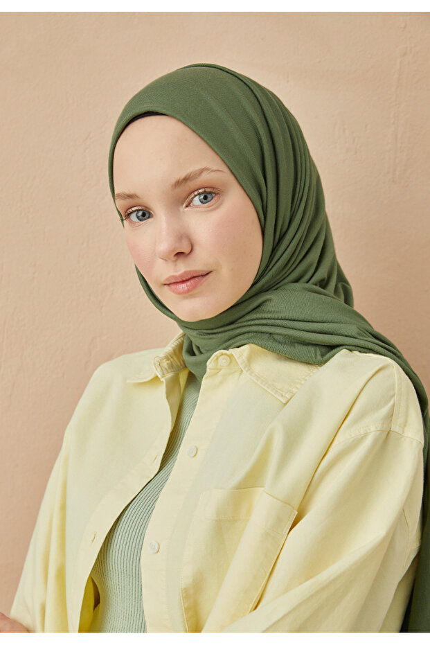 شال ممشط من الصنوبر الأخضر - 7