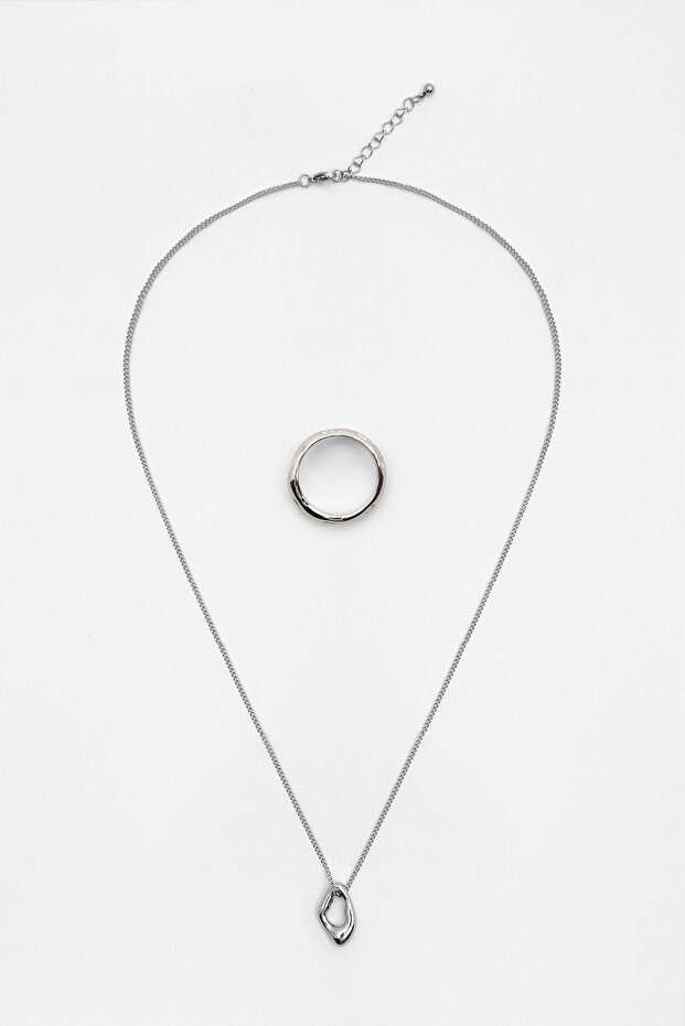 2'li kolye ve yüzük seti - 2