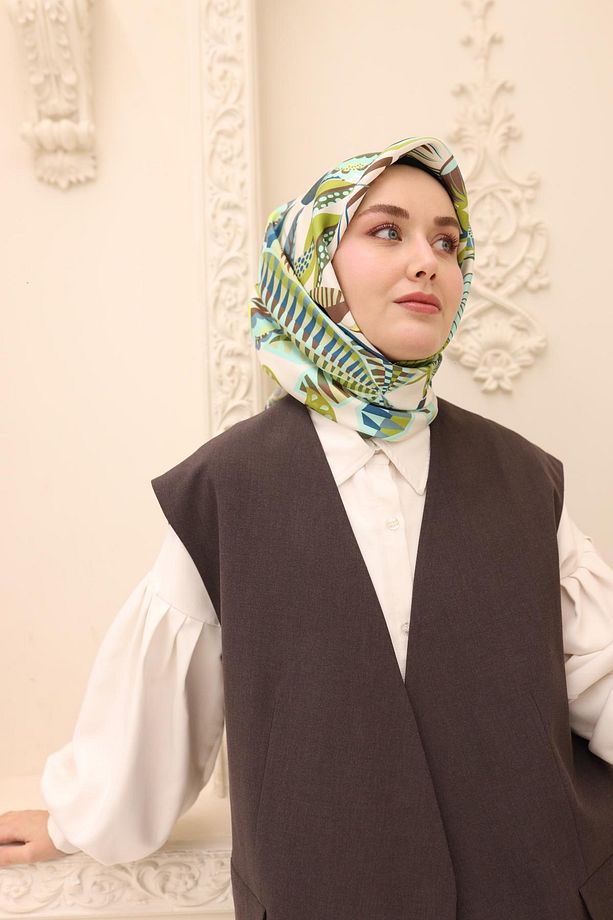 Twill İpek Eşarp 11461-41 - 4